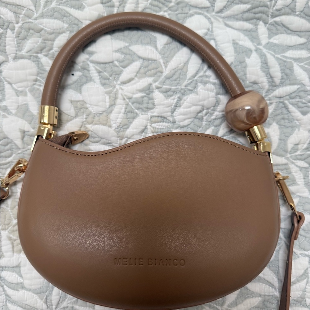 Melie Bianco Tan Shoulder Bag - Picture 3 of 4